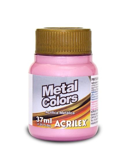 Tinta Metal Colors 37ml Rosa